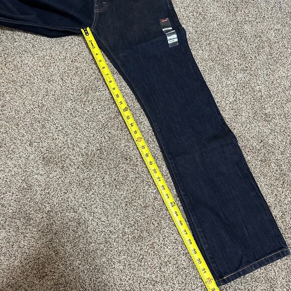 LEVI'S Men's 517 Bootcut Jeans Size 31X32 In Rinse Dark Wash - Picture 10 of 12